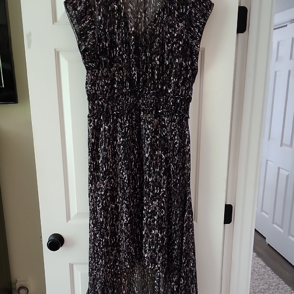 Simply Vera Vera Wang Black and White Maxi Dress